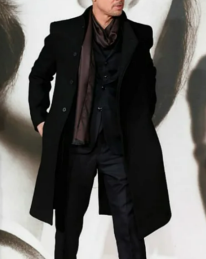 Мужской шелковый шарф