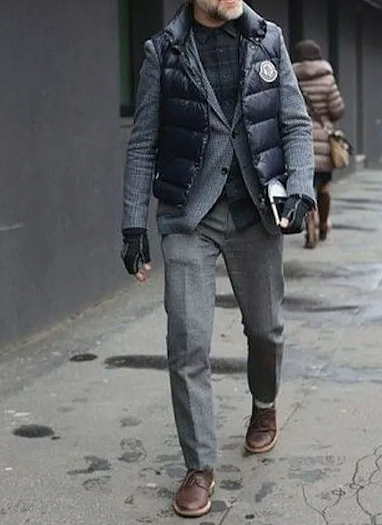 Мужской жилет в классическом образе