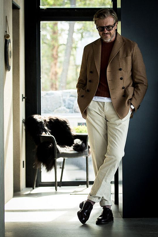 Мужской образ с брюками