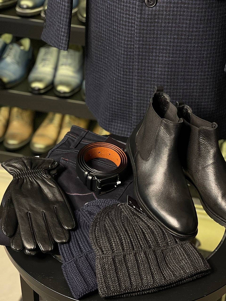 Головной убор и мужское пальто