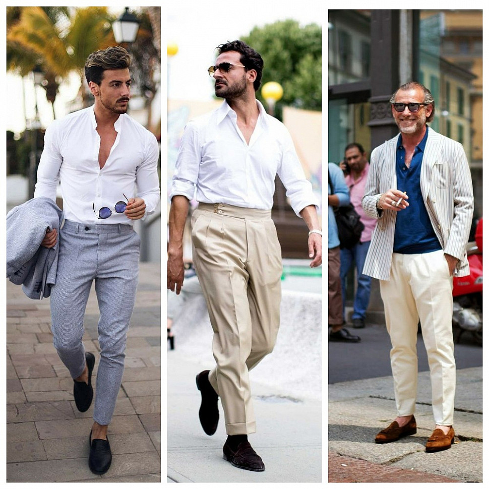 Мужской костюм в итальянском стиле