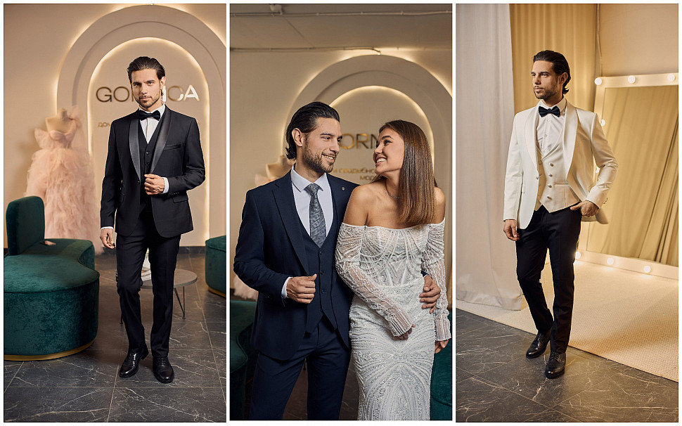 Свадебный мужской костюм