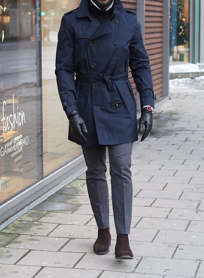 Челси с плащом мужским