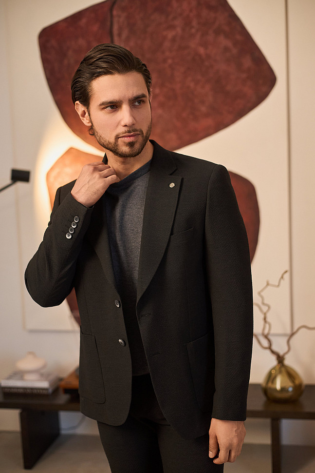 Мужской джемпер винный цвет