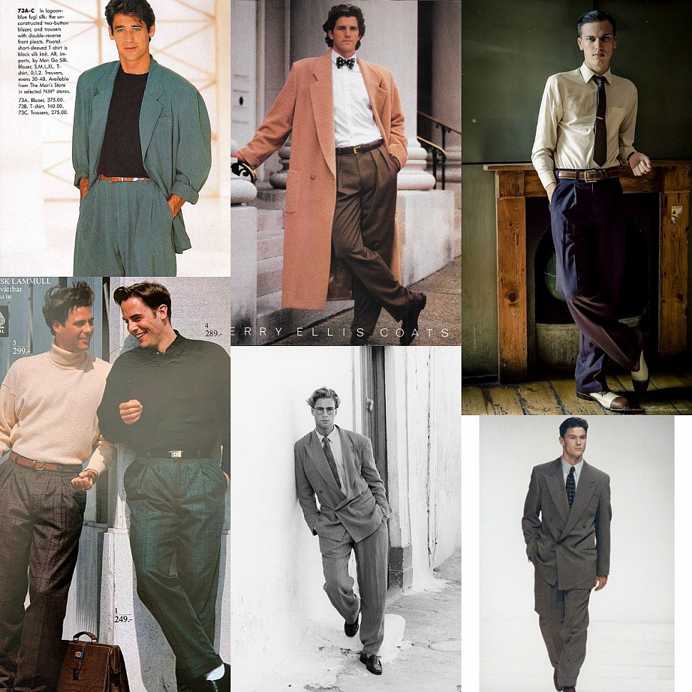 Как выглядили мужчины в 20 веке