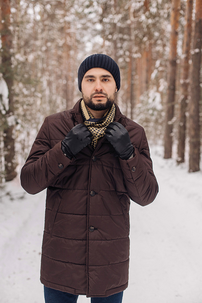 Мужской головной убор к куртке