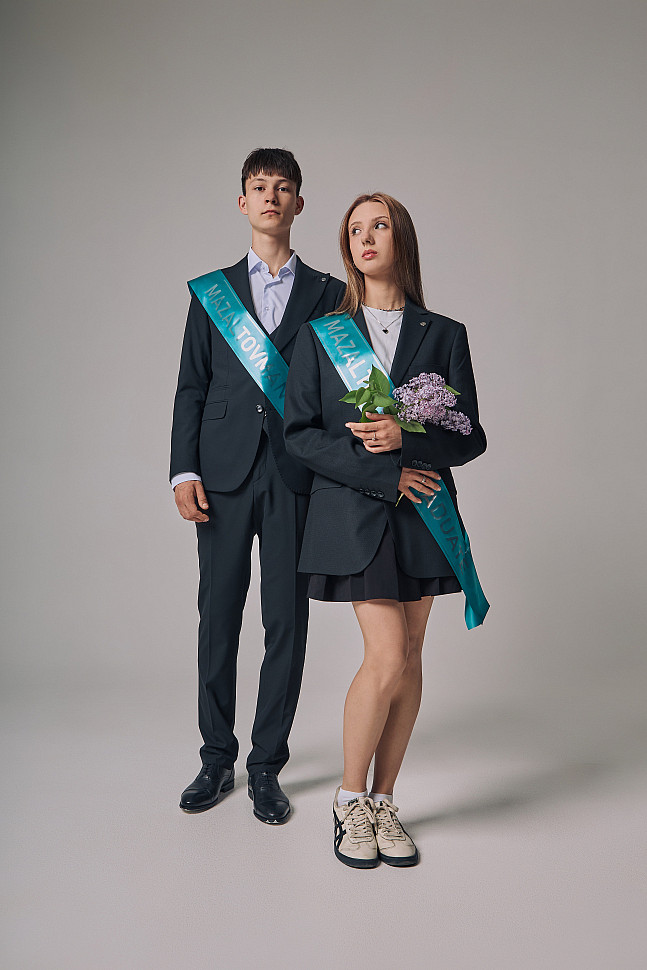 Костюм на выпускной черный