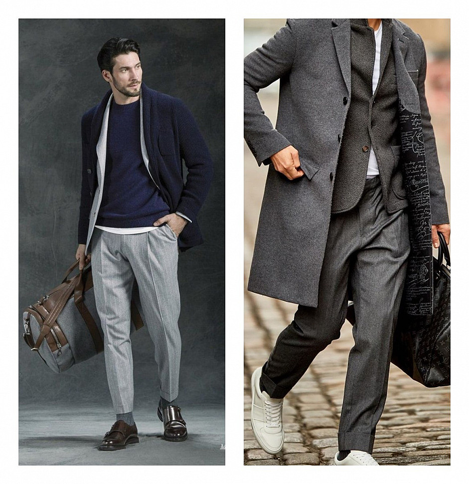 Мужской образ из повседневных вещей