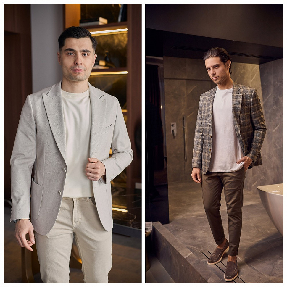 Мужской пиджак летний