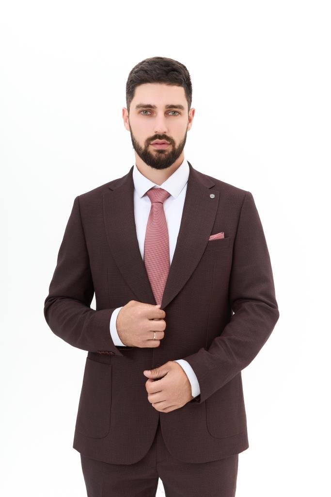 Костюм MAZALTOVMAN 2-ка Premium Рыжий фактурный кежуал