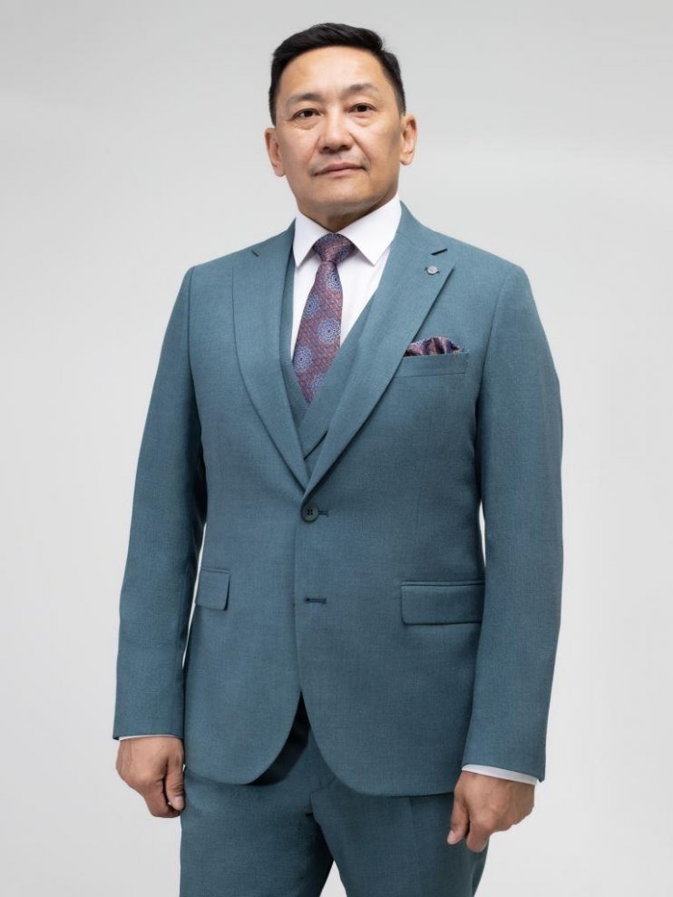 Костюм MAZALTOVMAN 3-ка Premium Зеленый фактурный