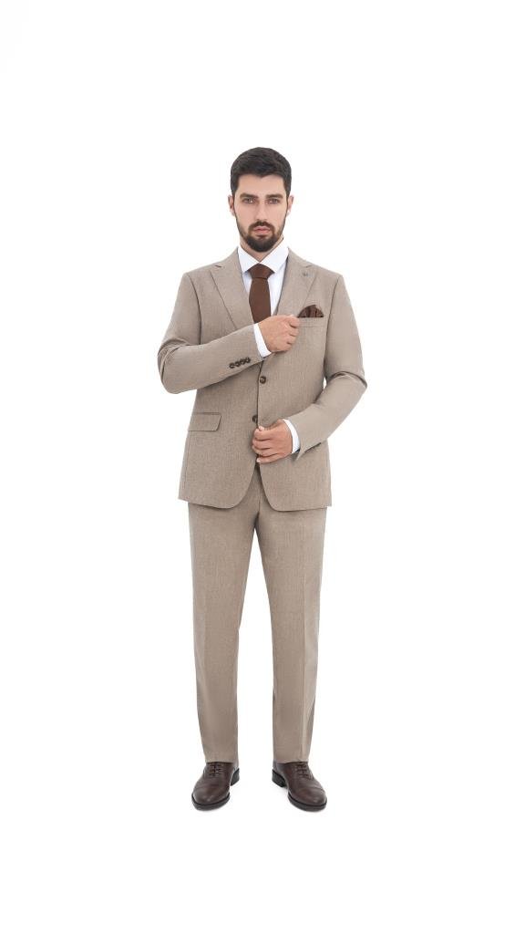Костюм MAZALTOVMAN 3-ка Premium Темно-бежевый