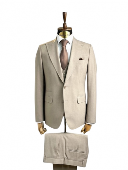 Костюм MAZALTOVMAN 3-ка Premium Темно-бежевый
