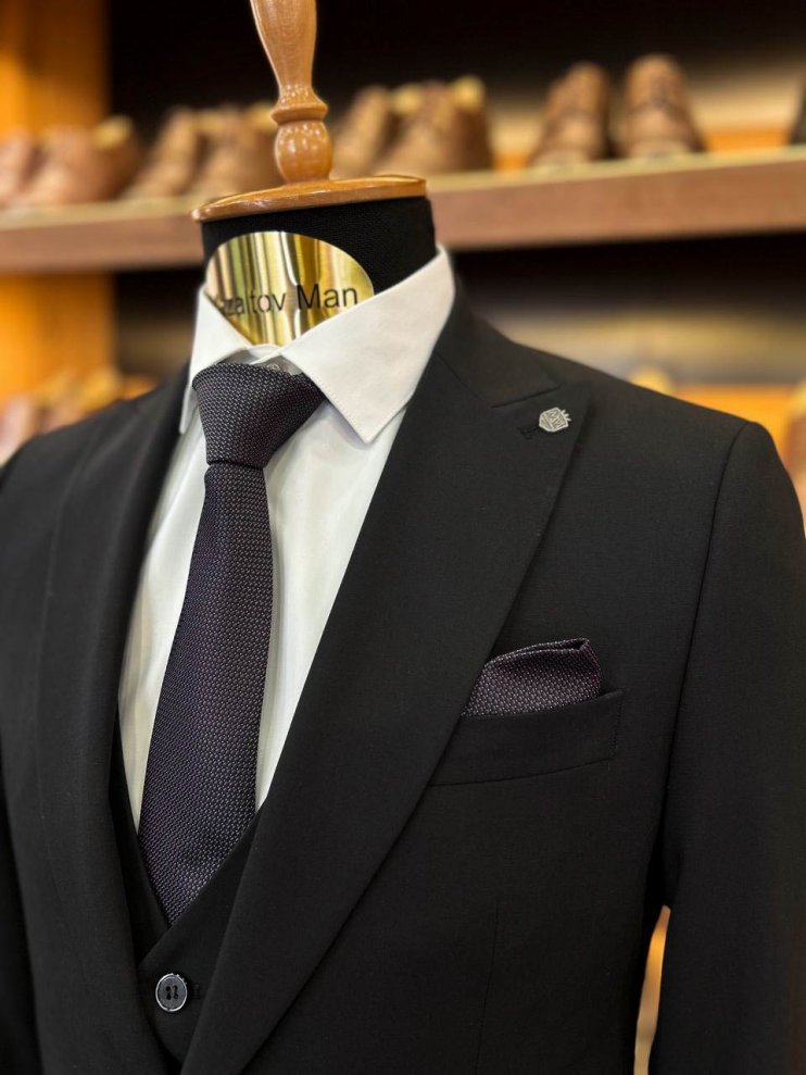 Костюм MAZALTOVMAN 3-ка Premium Черный