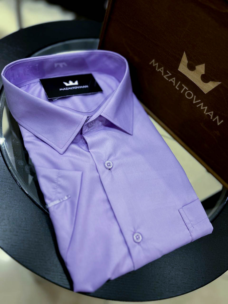 Рубашка MIX Фиолетовая