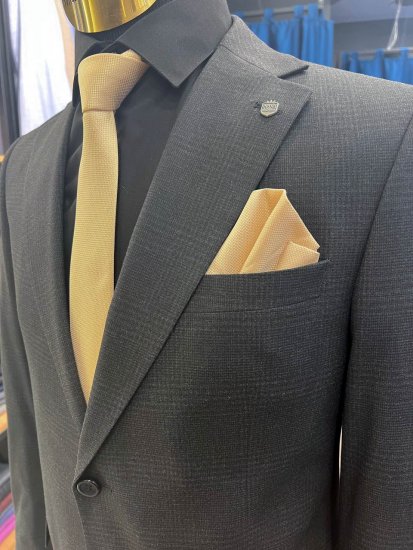 Костюм MAZALTOVMAN 2-ка Premium Серый в клетку