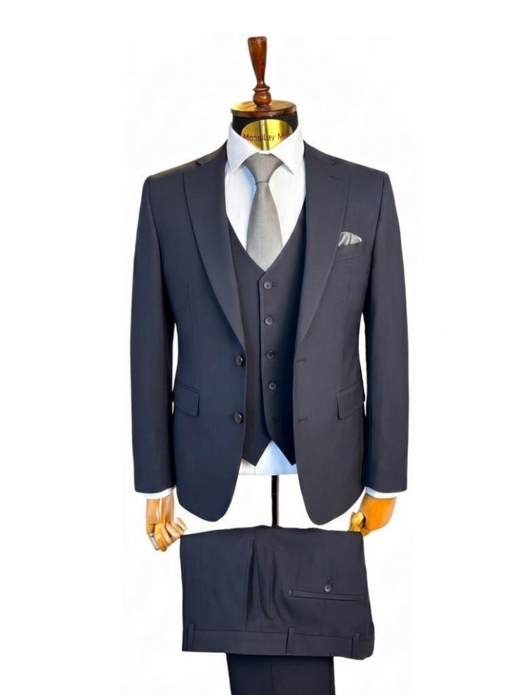 Костюм MAZALTOVMAN 3-ка Синий линейка Премиум