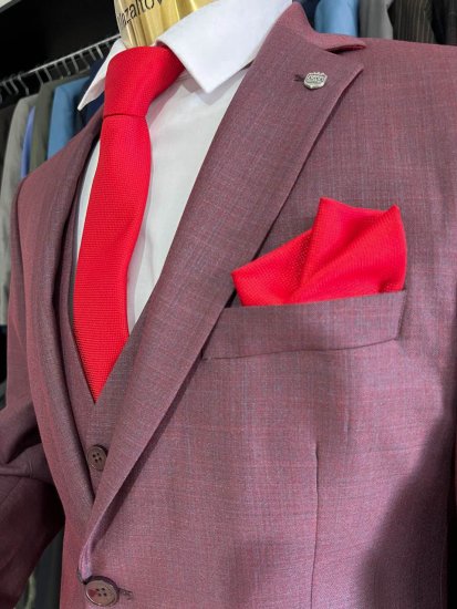 Костюм MAZALTOVMAN 3-ка Красный фактурный