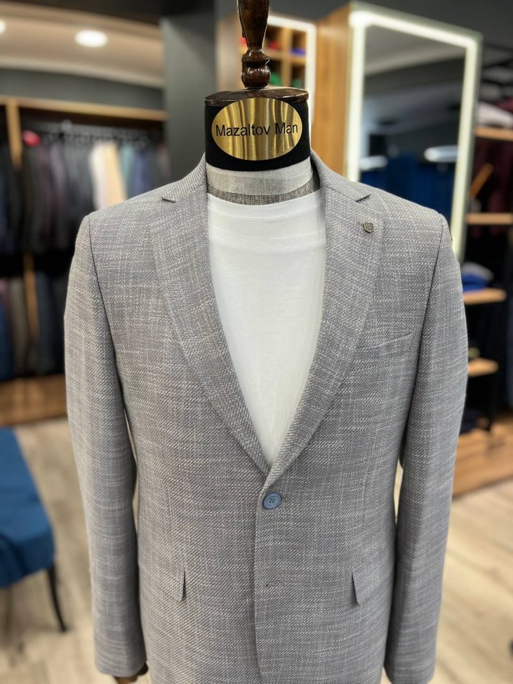 Костюм MAZALTOVMAN 2-ка Серый фактурный
