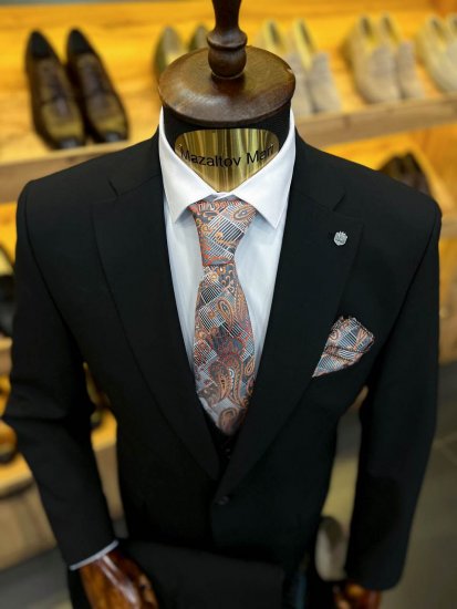 Костюм MAZALTOVMAN 3-ка Premium Черный