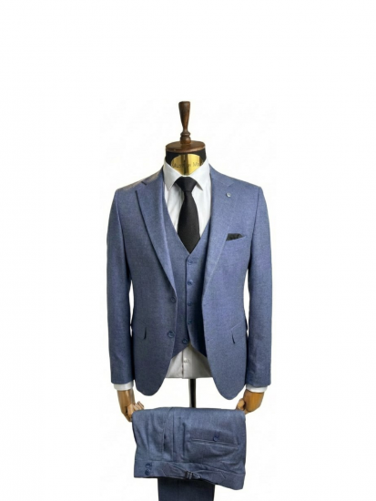Костюм IBR 3-ка Голубой фактурный