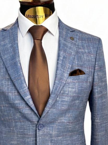 Костюм MAZALTOVMAN 2-ка Синий фактурный