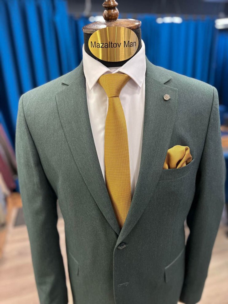 Костюм MAZALTOVMAN 2-ка Зеленый фактурный