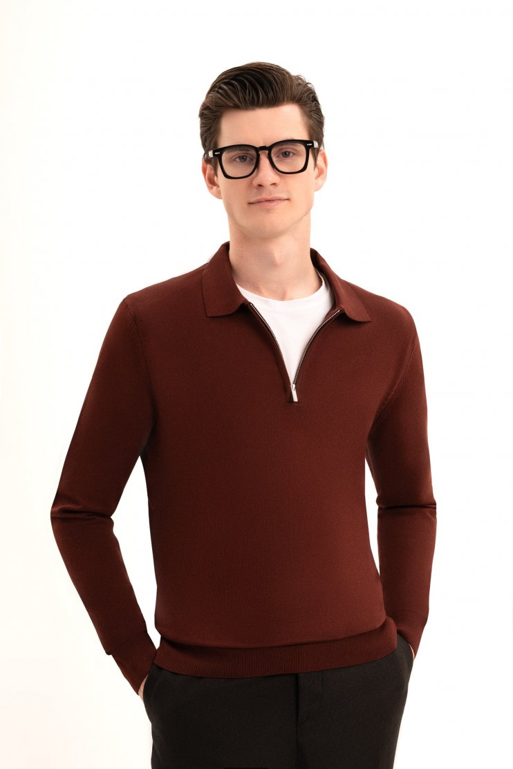 Джемпер MAS Коричневый