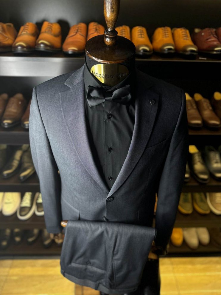 Костюм MAZALTOVMAN 3-ка Серый фактурный