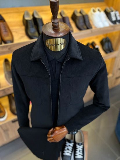 Куртка MAZALTOVMAN Premium Черная вельветовая