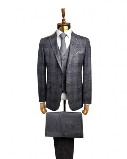 Костюм FRC 3-ка Серый в клетку